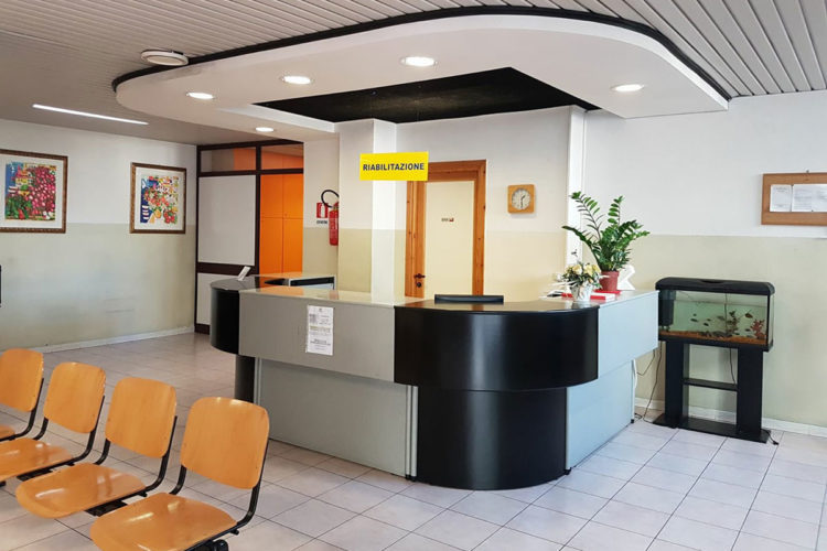 La struttura del Centro di Medicina Fisica e Riabilitativa Quartu Sant'Elena